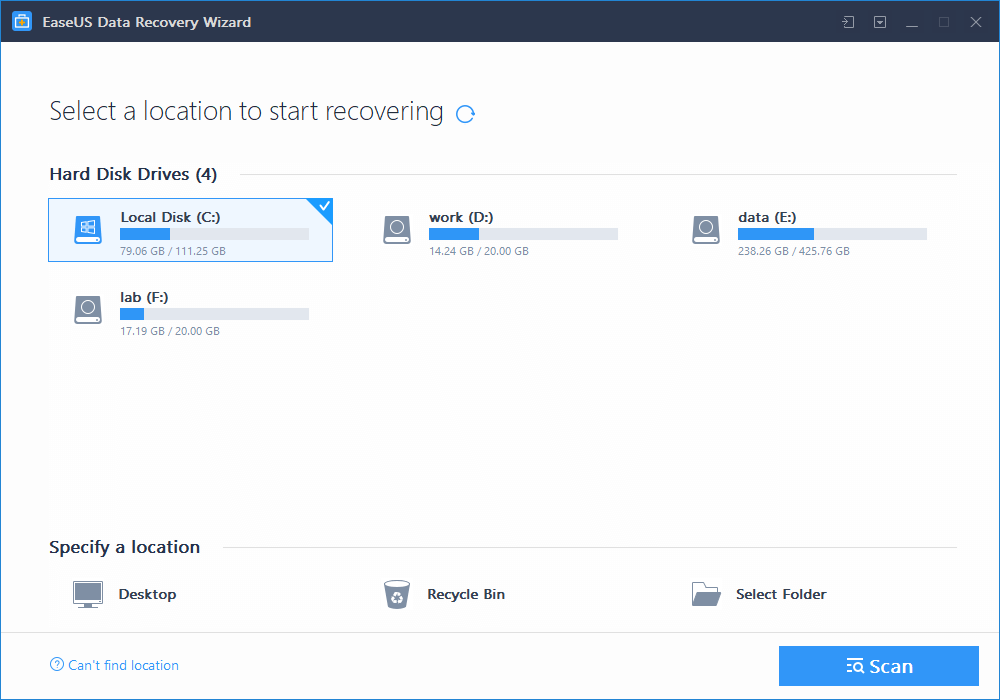 EaseUS Data Recovery Wizard Technician 17.0.0.0 Build 20231110 Multilingual.zip